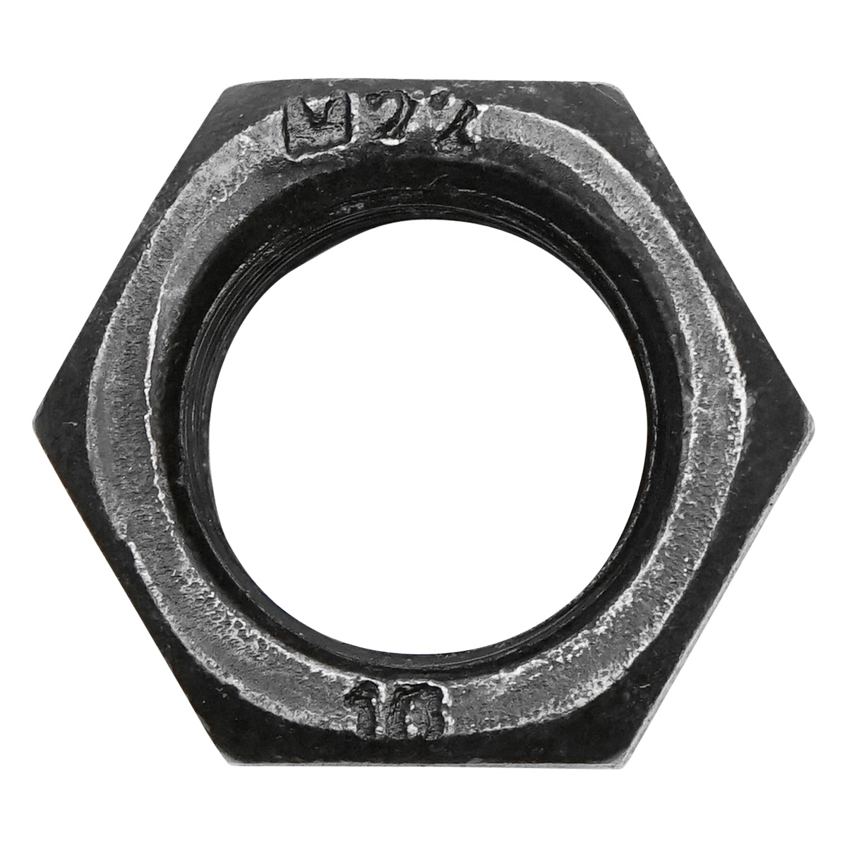 Black hexagon nut DIN 934 M22x1.5 G10 50 pcs/bag